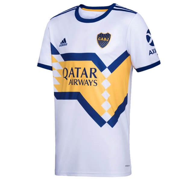 Thailand Trikot Boca Juniors Auswarts 2020-21 Weiß Fussballtrikots Günstig